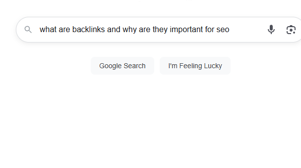 2026年9月24日在Google输入what are backlinks and why are they important for seo的真实截图